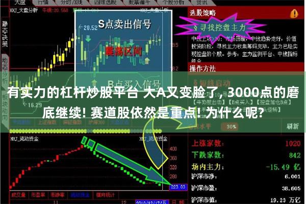 有实力的杠杆炒股平台 大A又变脸了, 3000点的磨底继续! 赛道股依然是重点! 为什么呢?