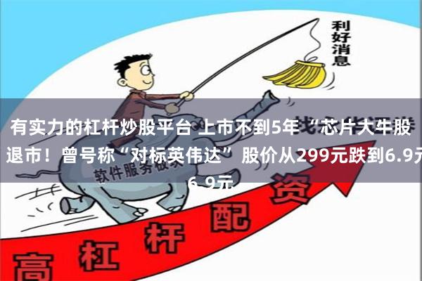 有实力的杠杆炒股平台 上市不到5年 “芯片大牛股”退市！曾号称“对标英伟达” 股价从299元跌到6.9元