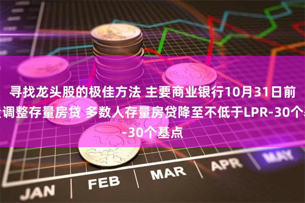 寻找龙头股的极佳方法 主要商业银行10月31日前批量调整存量房贷 多数人存量房贷降至不低于LPR-30个基点