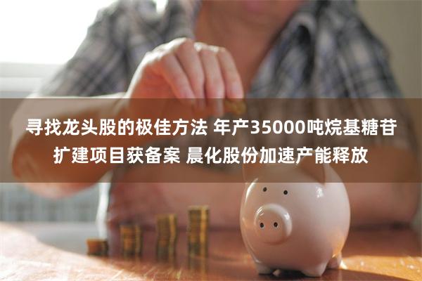 寻找龙头股的极佳方法 年产35000吨烷基糖苷扩建项目获备案 晨化股份加速产能释放