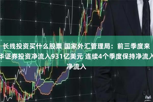 长线投资买什么股票 国家外汇管理局：前三季度来华证券投资