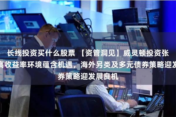 长线投资买什么股票 【资管洞见】威灵顿投资张嘉宾：高收益率环境蕴含机遇，海外另类及多元债券策略迎发展良机